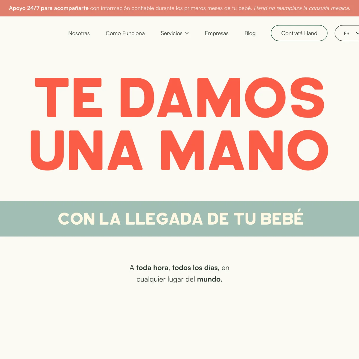 HAND Primeros Días